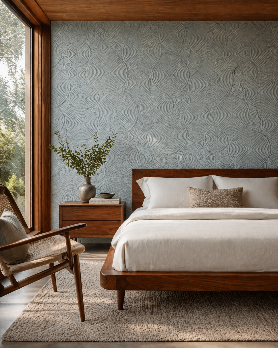 Light grey textured wall 