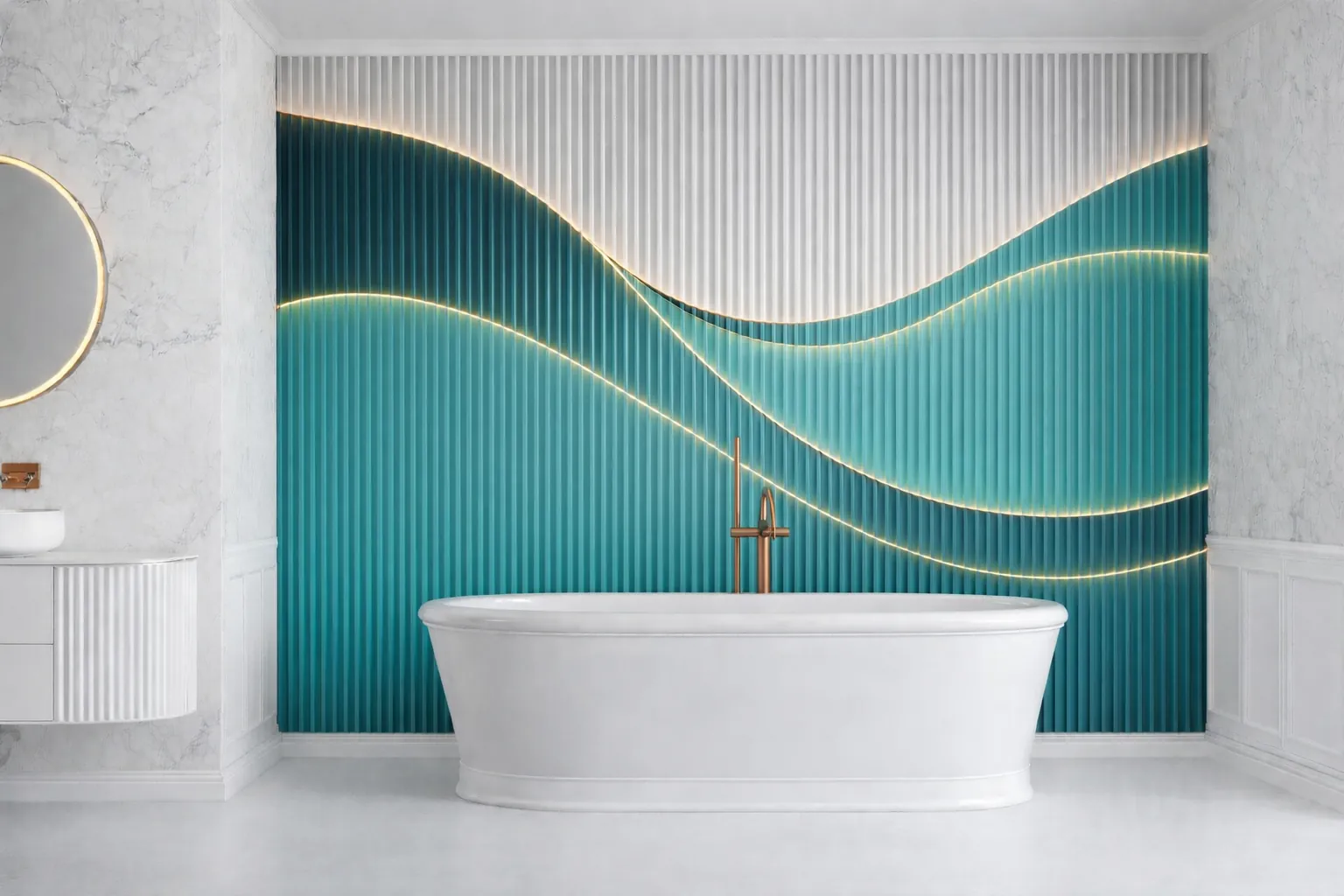 Acoustic panel texture detail
